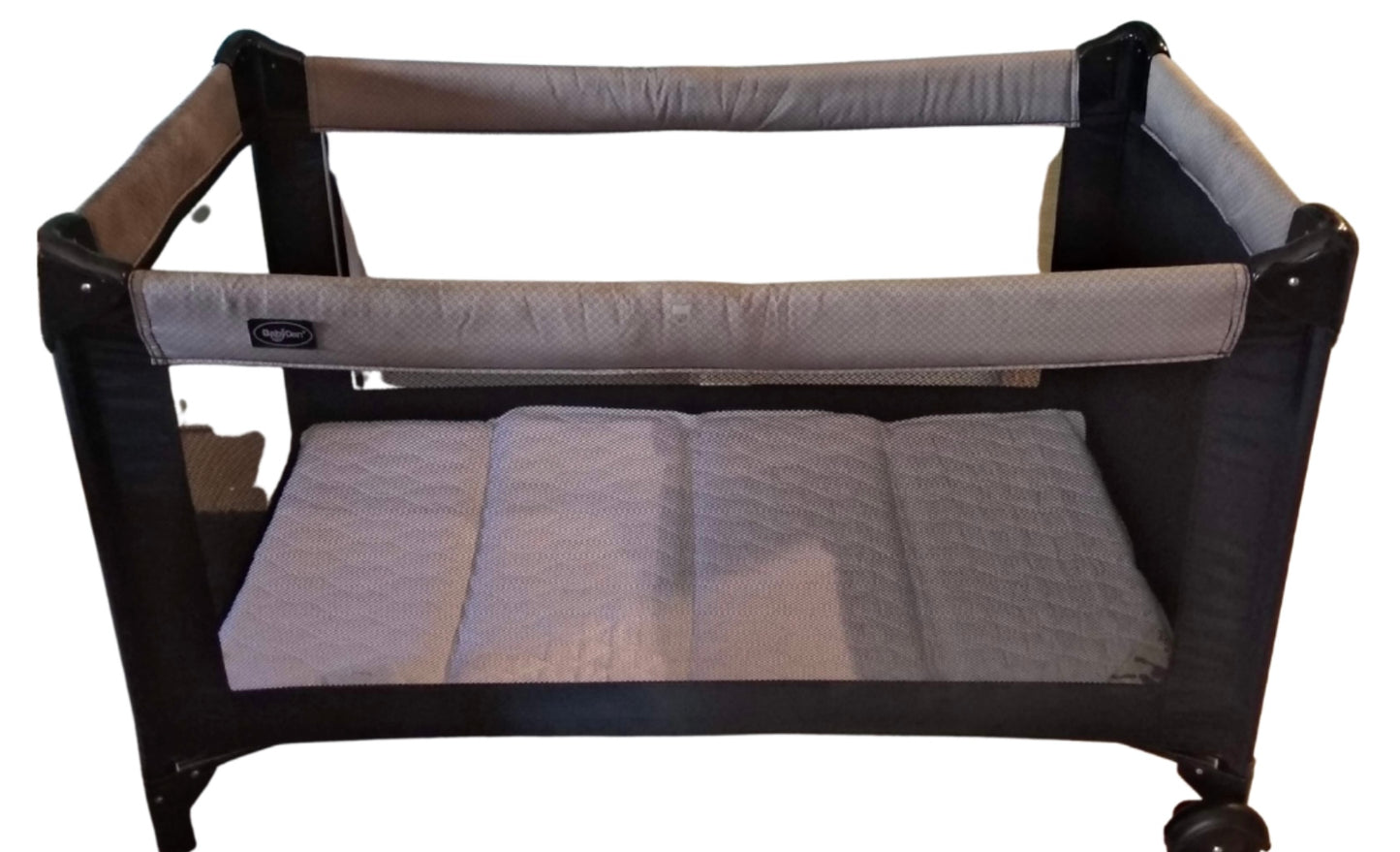 Travel Cot - 120 x 60 / Baby Dan / Black